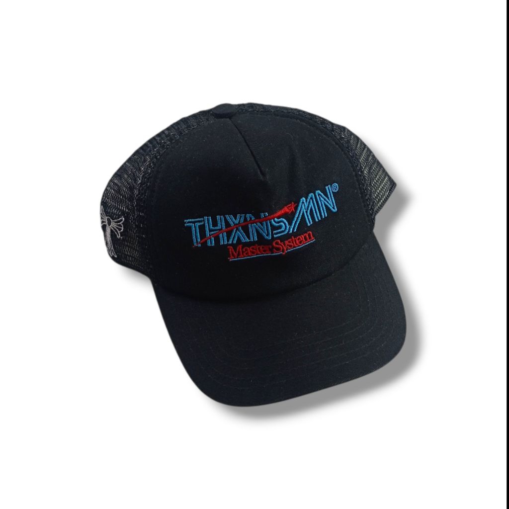 [PRELOVED] TOPI TRUCKER THANKSINSOMNIA "MASTER SYSTEM" - TRUCKER HAT THXSMN TOPI JARING (SECOND)