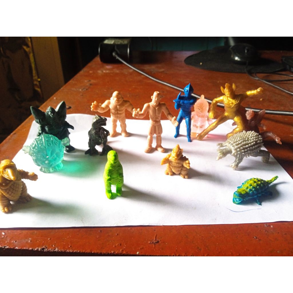 figure karet jadul kinnikuman ultraman