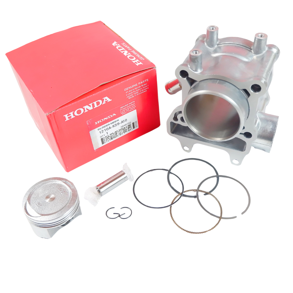 Blok Seher Vario 150 Ori / Blok Mesin Cylinder Piston Honda Pcx Original Premium - 1210A-K59-A10
