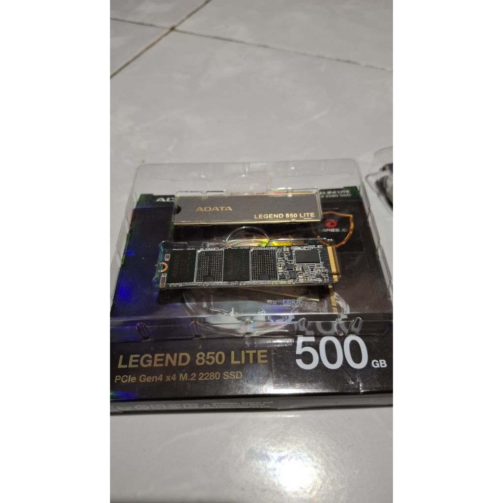 ssd nvme adata legend lite 500gb