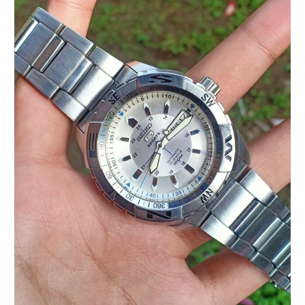 Jam Seiko 5 Sport SNZJ03J1 second like new