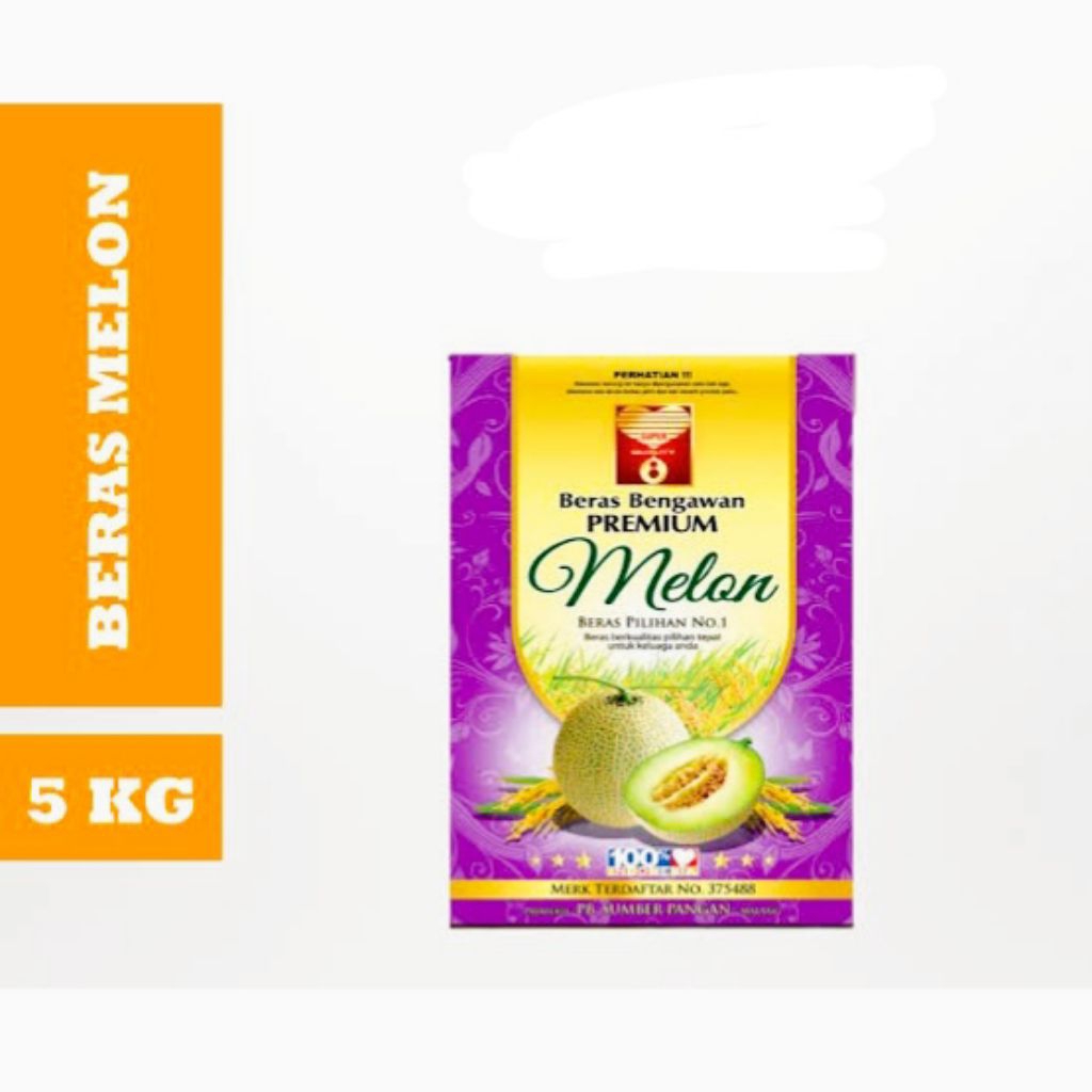Beras Jawa Melon,lahap, lele kemasan 5 kg
