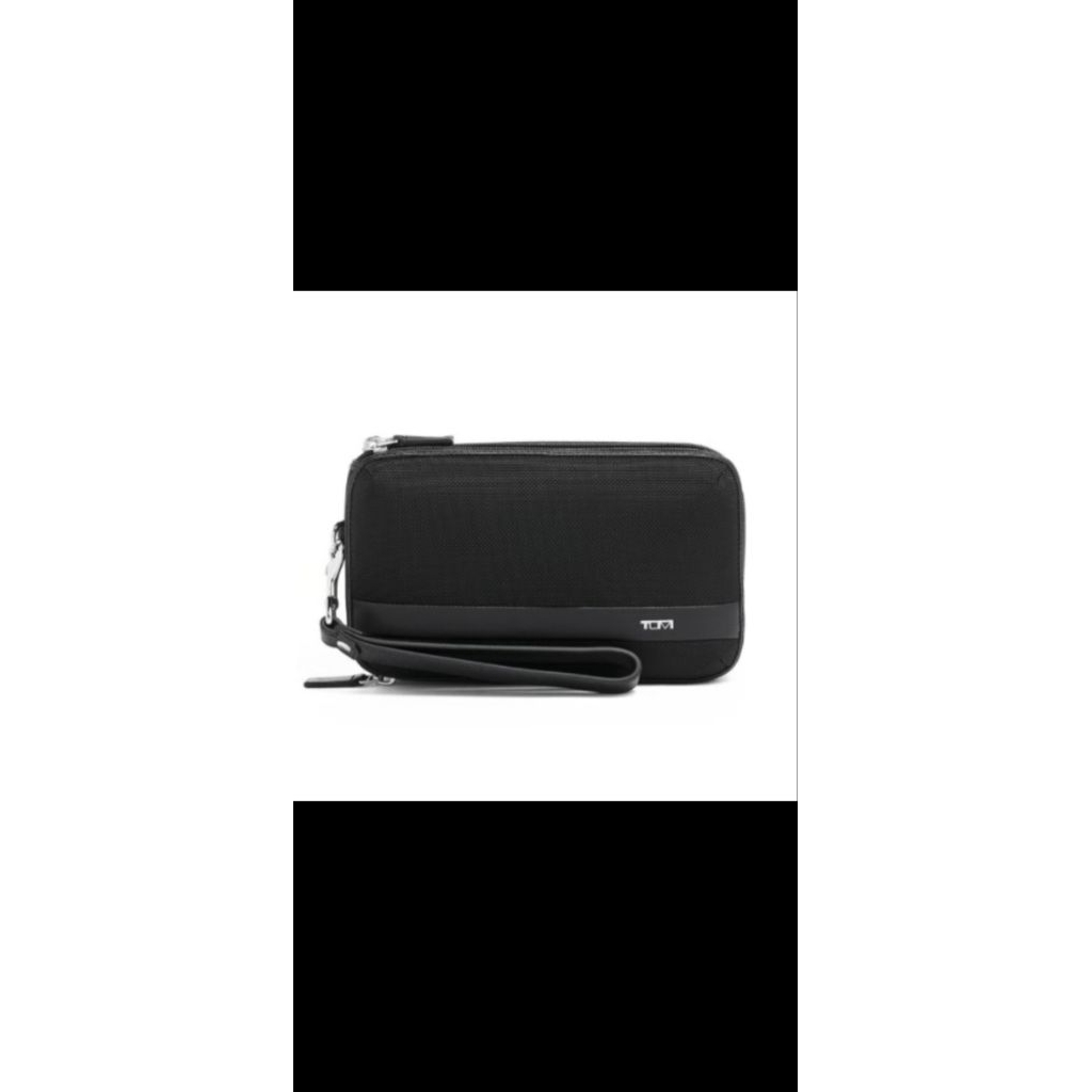 Tumi Alpha Triple Zip Clutch