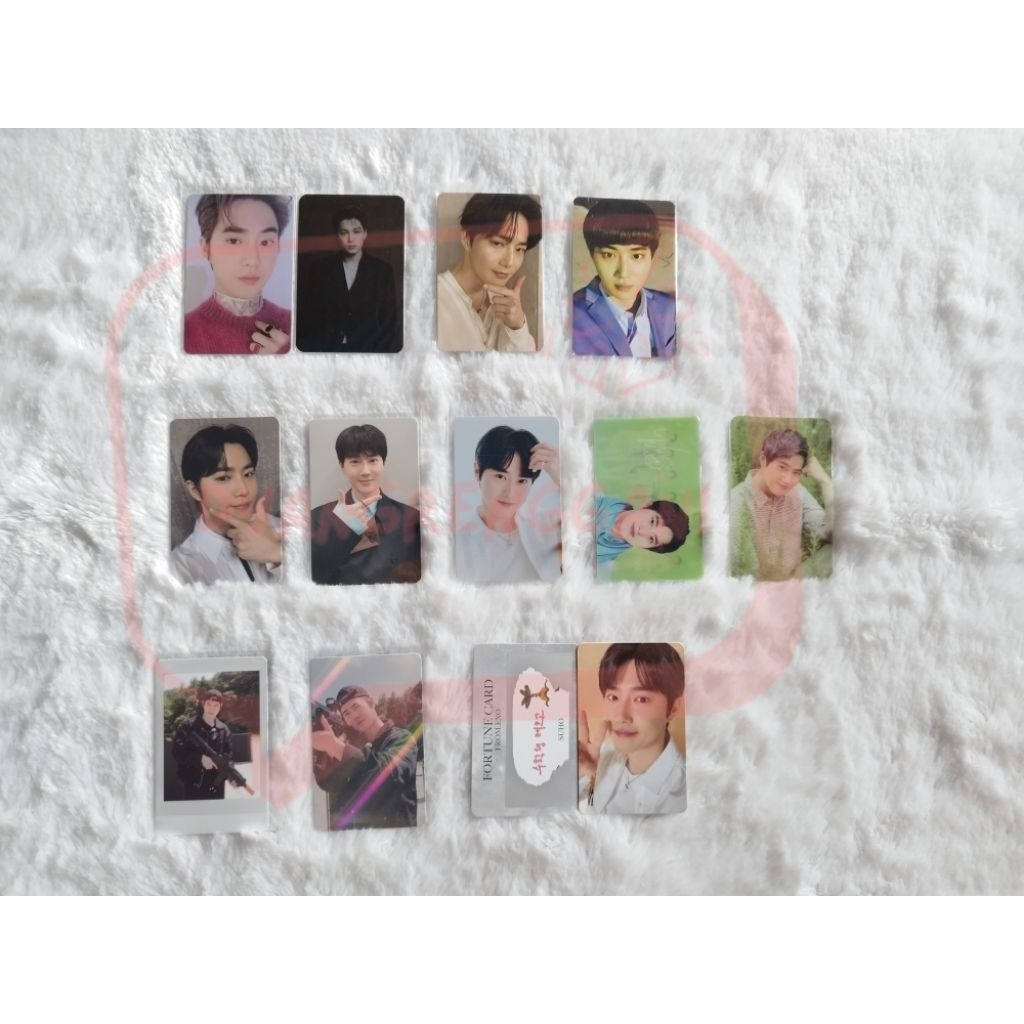 EXO SUHO PC EXIST CREAM SODA LADDER 4 POLAROID LOVE SHOT SELF PORTRAIT NR FANMEET