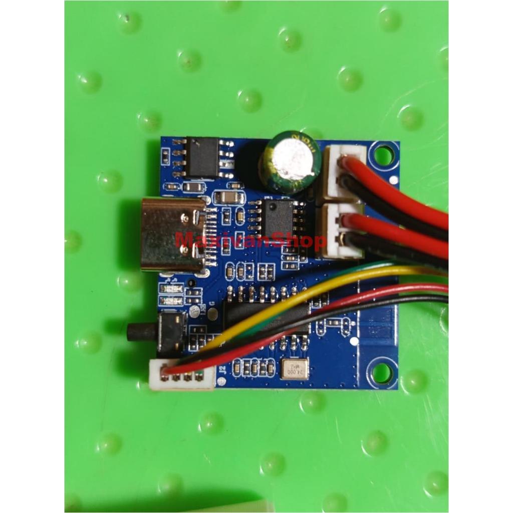 Amplifier Bluetooth 5.3 TWS 5W Type C + Charging Modul Speaker DIY