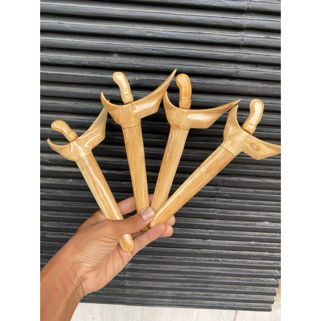 warangka branggah jogja iras sambung kayu cendana jawa panjang 16,5cm