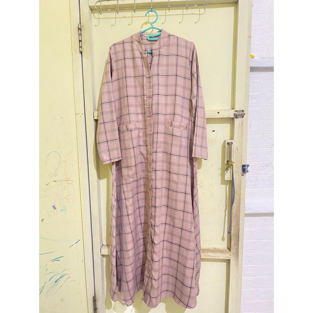 Gamis dress atelier angelina preloved bekas khumaira dress