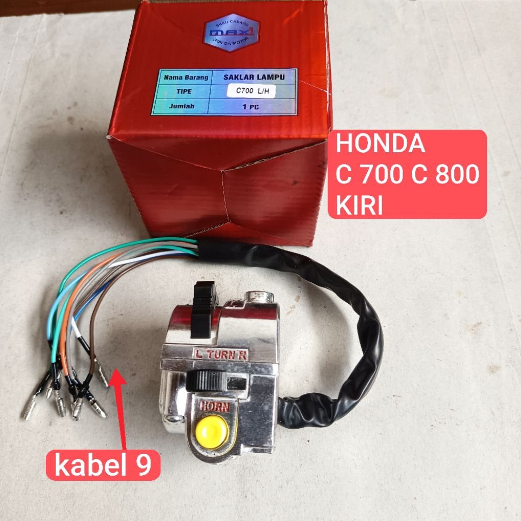 Holder saklar kiri Honda C 700 C700 C 800 C800