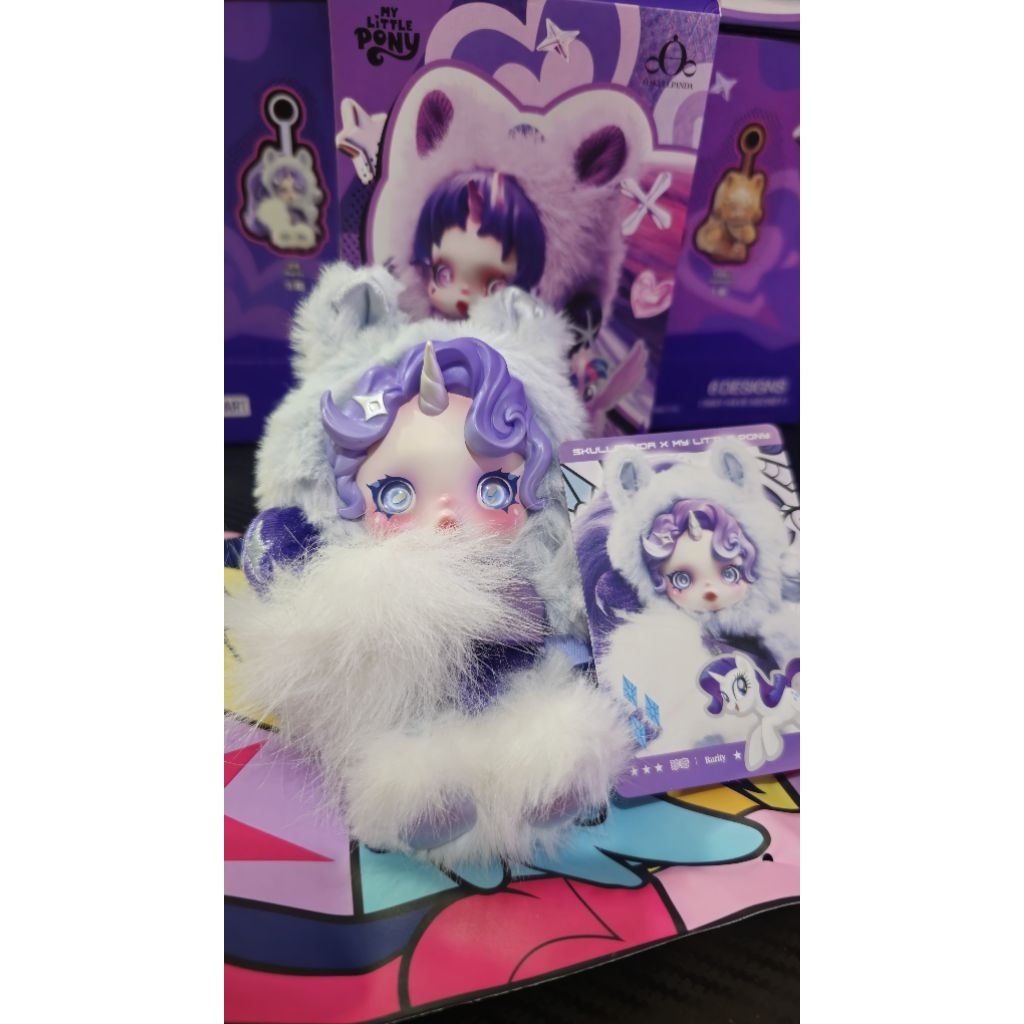SKULLPANDA x MLP Rarity