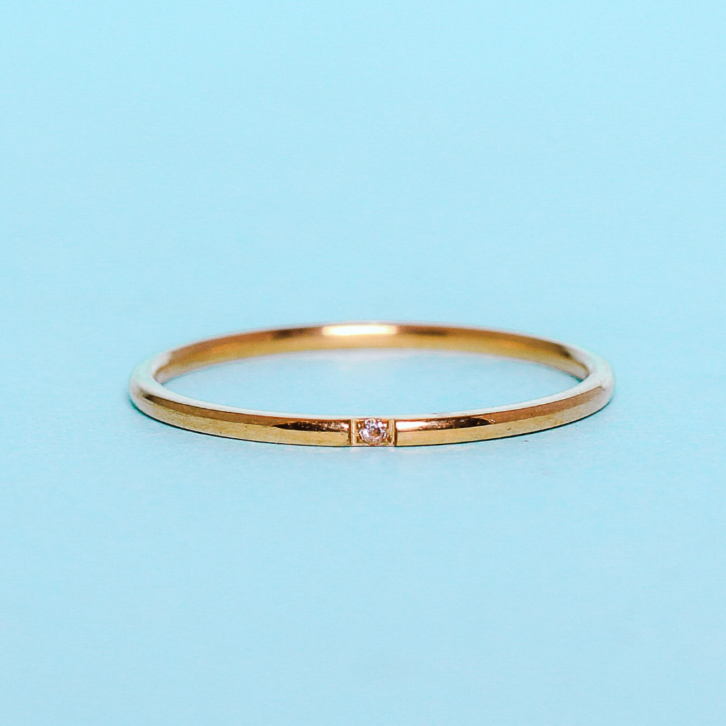 Eka Swasa x Sade Jewelry - Cincin Titanium Wanita YCC04