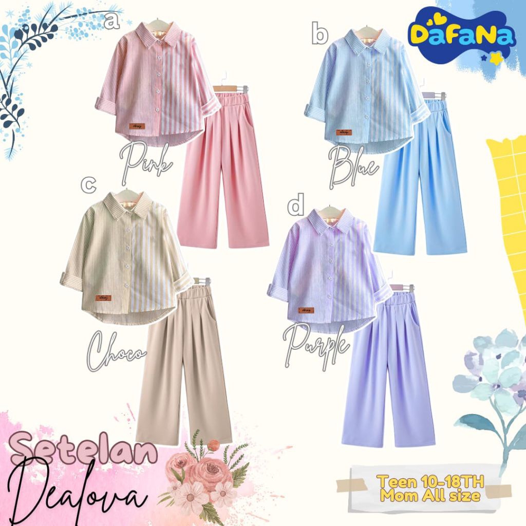 SETELAN DEALOVA DAFANA / SET DEALOVA DAFANA