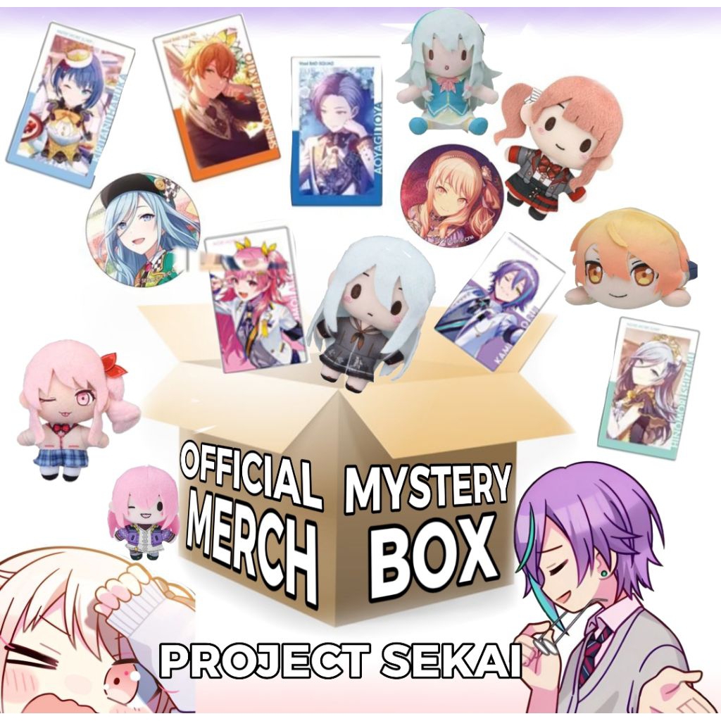 [ OFFICIAL ] PROJECT SEKAI MYSTERY BOX MERCHANDISE |  pjsk prsk proseka colorful stage epica epick e
