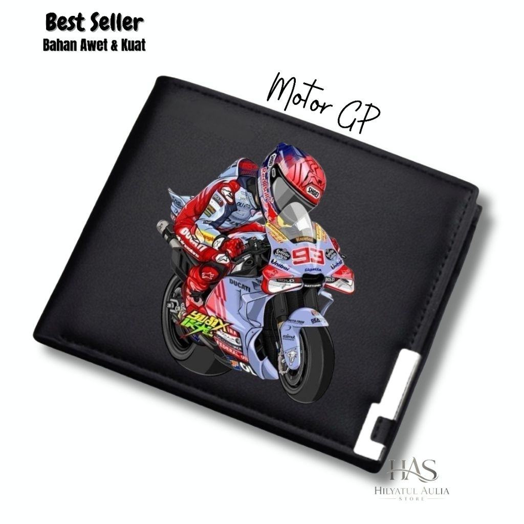 Dompet Anak Karakter Motor GP| Dompet Anak Karakter Lucu | Dompet Anak Lucu | Dompet Anak Keren Moto