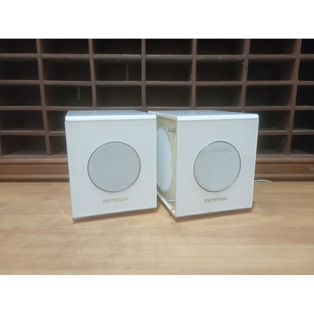 Speaker Pasif Polytron Minimax ( 2,5" inch ) Bass Radiator System Sepasang.