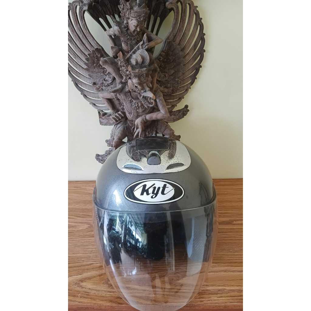 HELM KYT JET Abu Abu Original Second