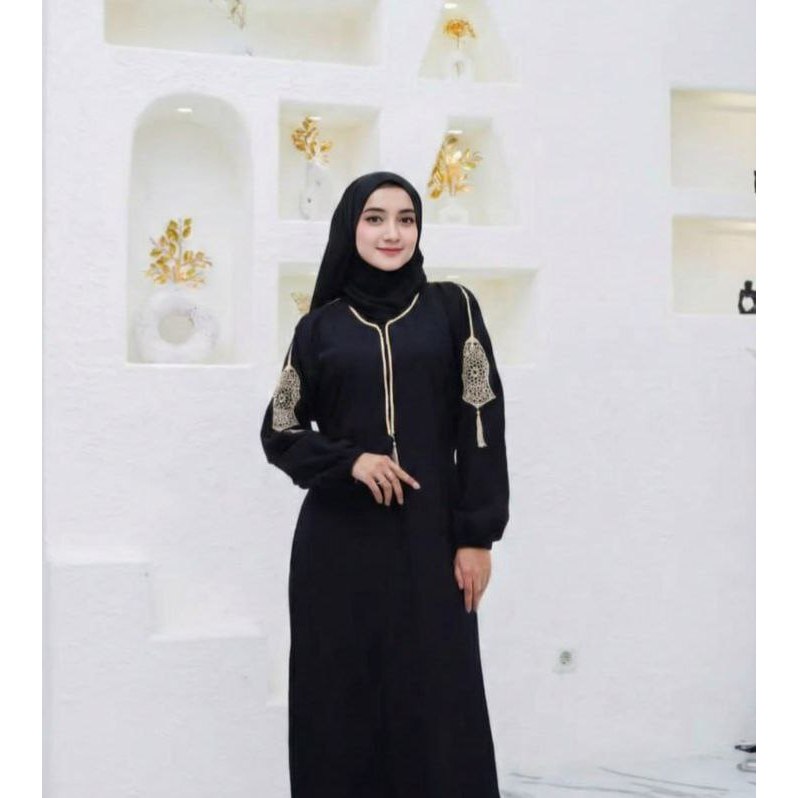 Abaya Dubai (Terompah) ORIGINAL import