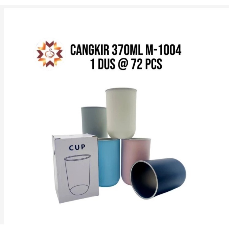 Gelas 370ML Warna / Gelas Stainless Steel Warna SUS 304