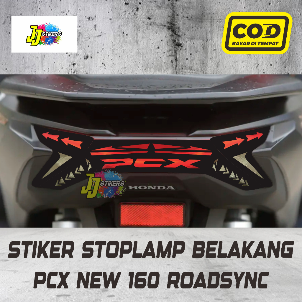 Stiker Stoplamp Belakang Pcx New 2025 / Sticker Stoplamp Pcx 160 Terbaru
