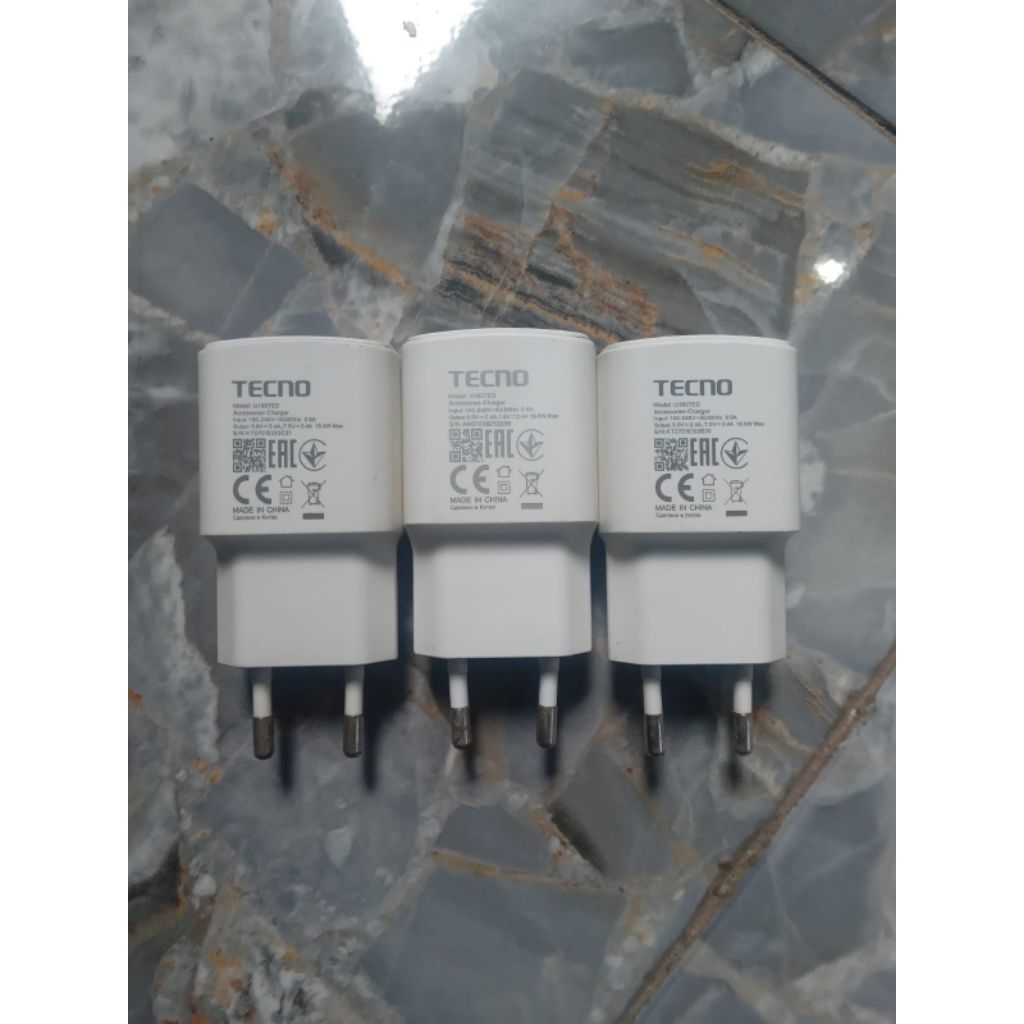 BATOK CHARGER TECNO 18WATT ORIGINAL COPOTAN HP