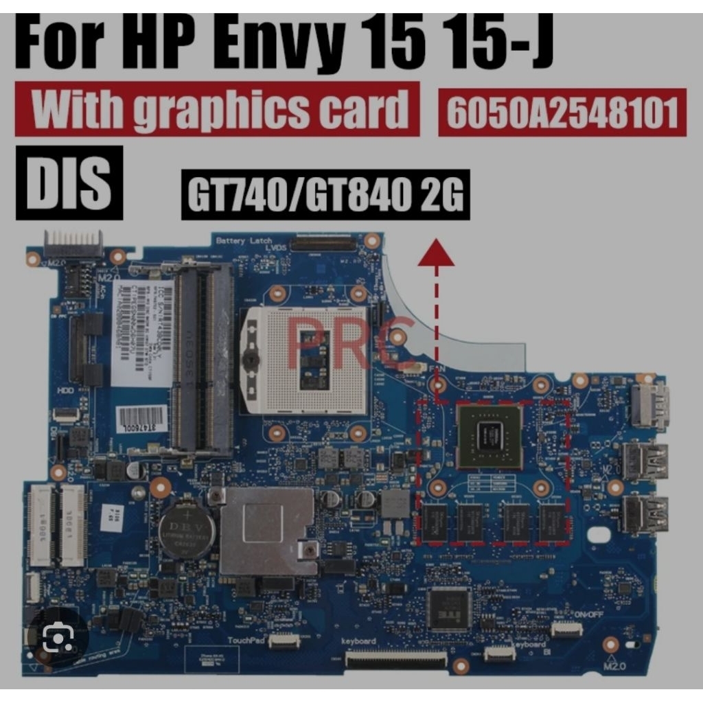 motherboard hp envy 15j