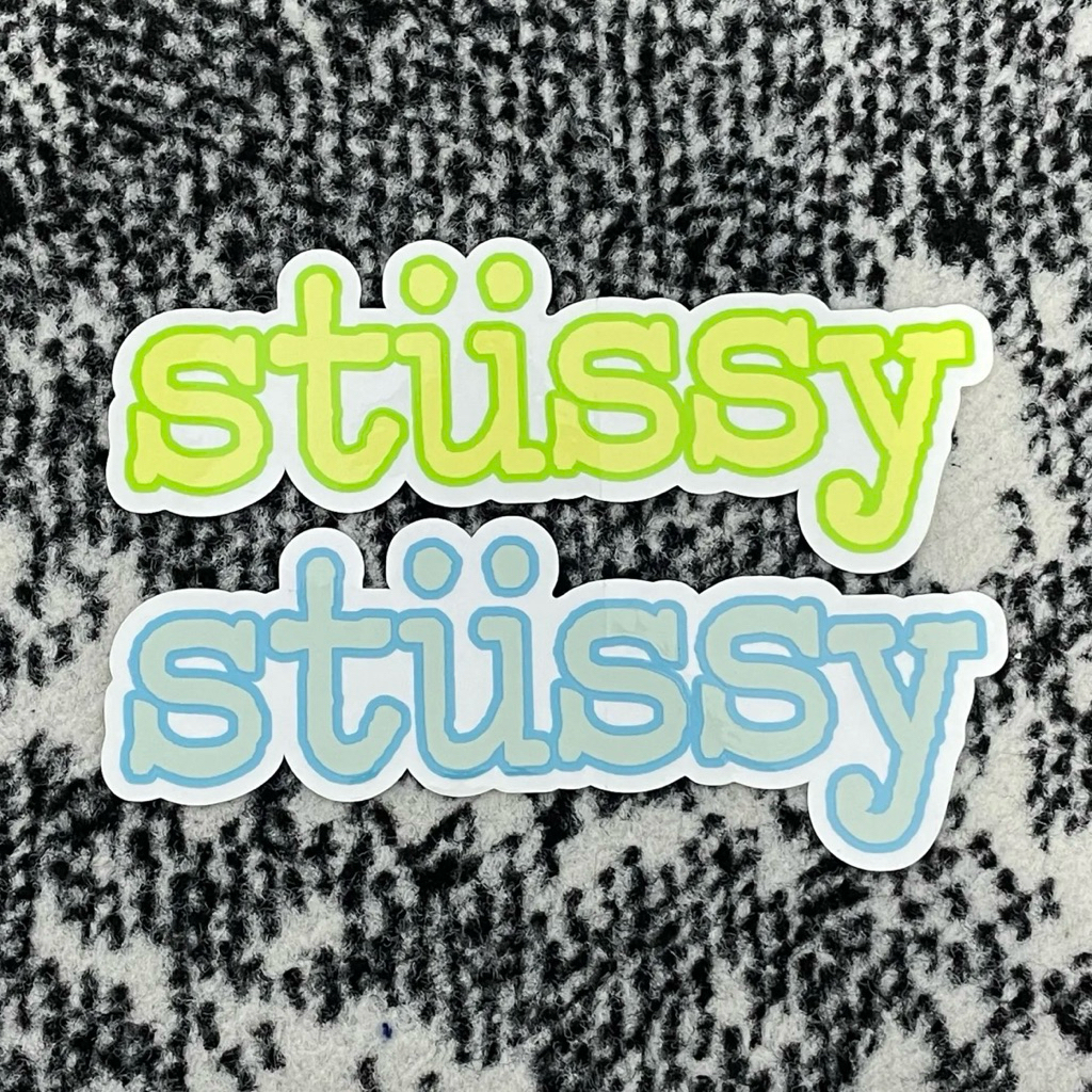 STUSSY BOLD LETTER LOGO STICKER