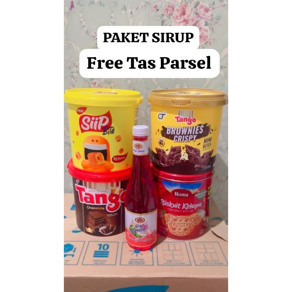 PAKET SIRUP PARSEL LEBARAN ~ Free Tas Parsel