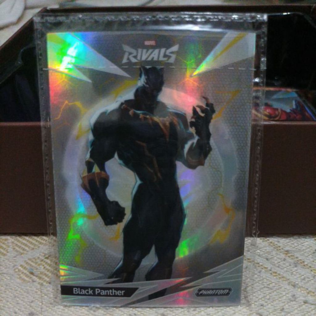 Kartu 2025 Kakawow Phantom Marvel Rivals BLACK PANTHER | HOLO REFRACTOR
