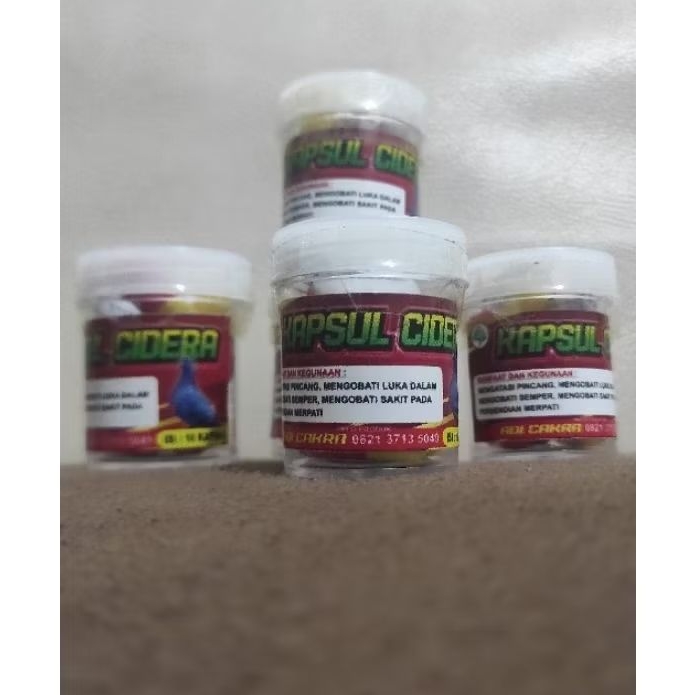 KAPSUL CIDERA MERPATI.