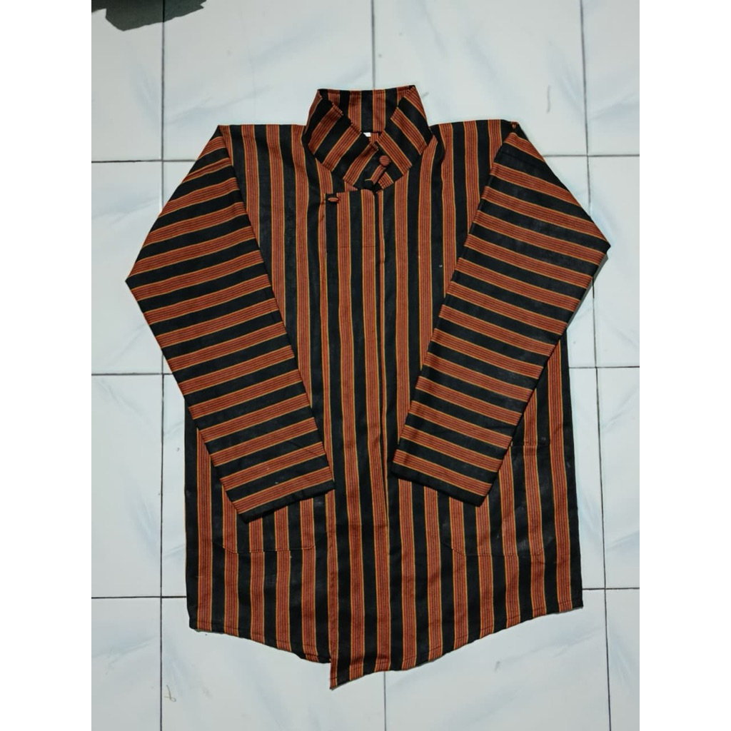 KOKO LURIK ELEGAN HITAM COKELAT | SURJAN ADAT JAWA