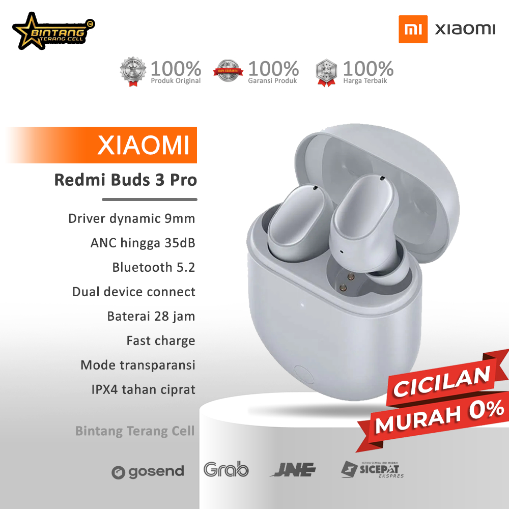 Xiaomi Redmi Buds 3 Pro Garansi Resmi