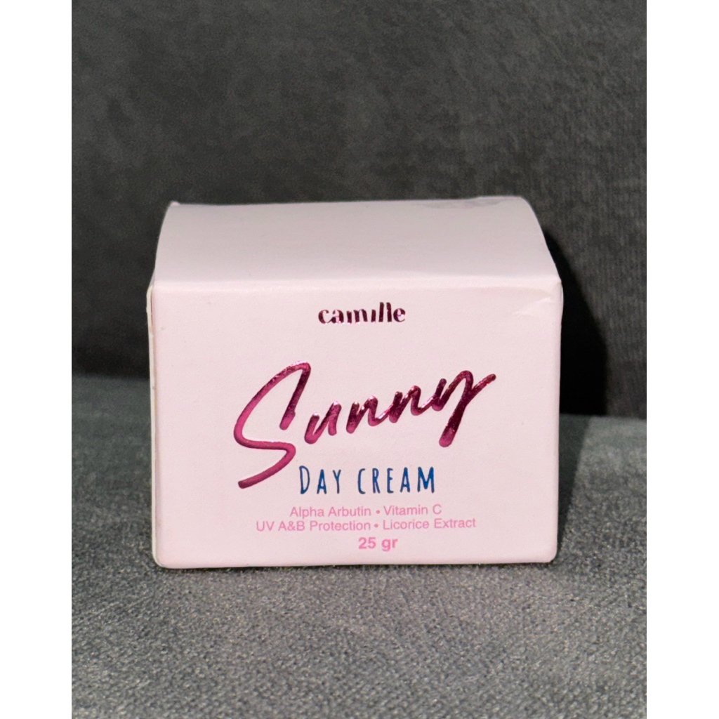 new sunny day cream camille face mist camille