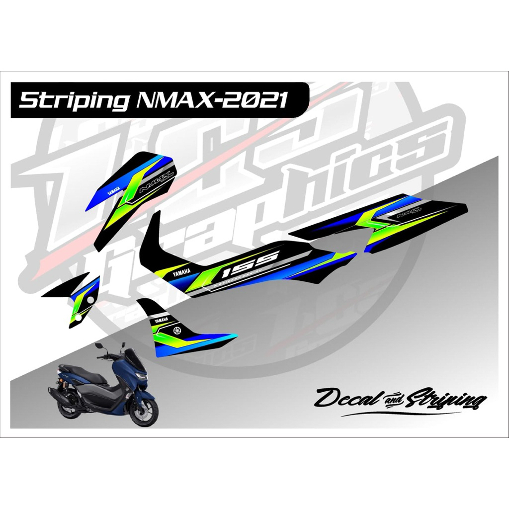 striping nmax 2021 / striping yamaha nmax / striping nmax