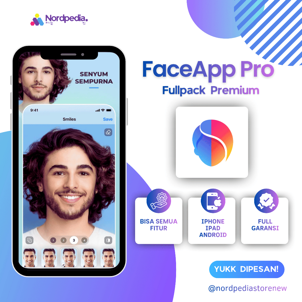 Akun FaceApp Pro Premium Asli iOS | Android - Garansi & Proses Instan