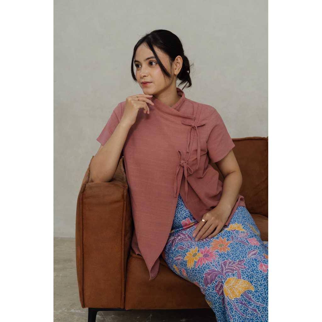 asih / atasan linen / blouse linen