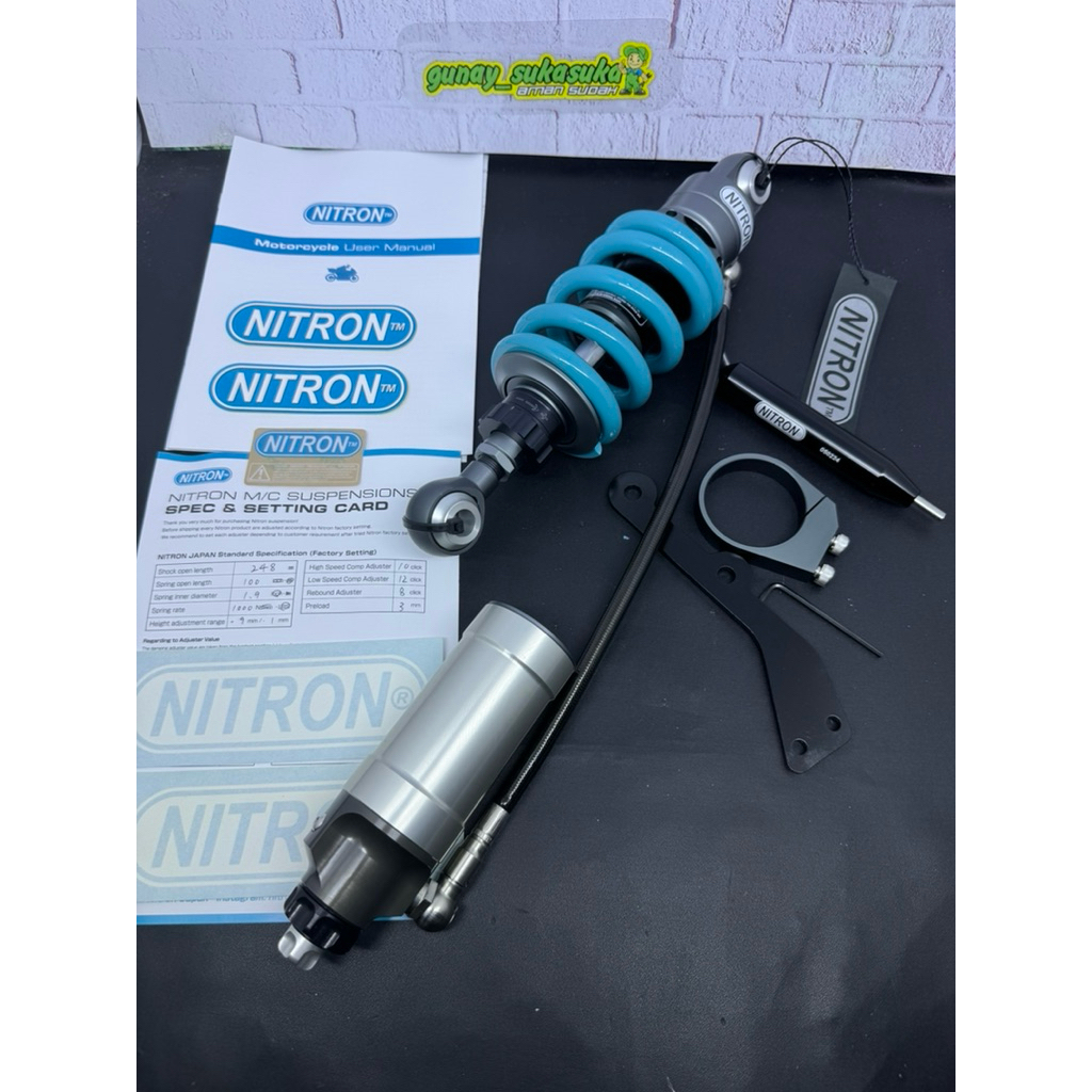 Shock Nitron R3 Series Yamaha 125Z Original Made In Japan