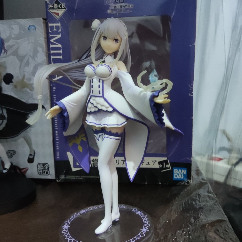 Action Figure Ichiban Kuji Prize B Emilia Re: Zero