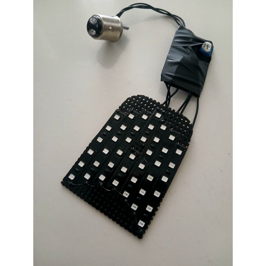 Sgoplump Running Absolute REVO 8 Mode Otomatis ( PNP) Lampu rem belakang variasi custom