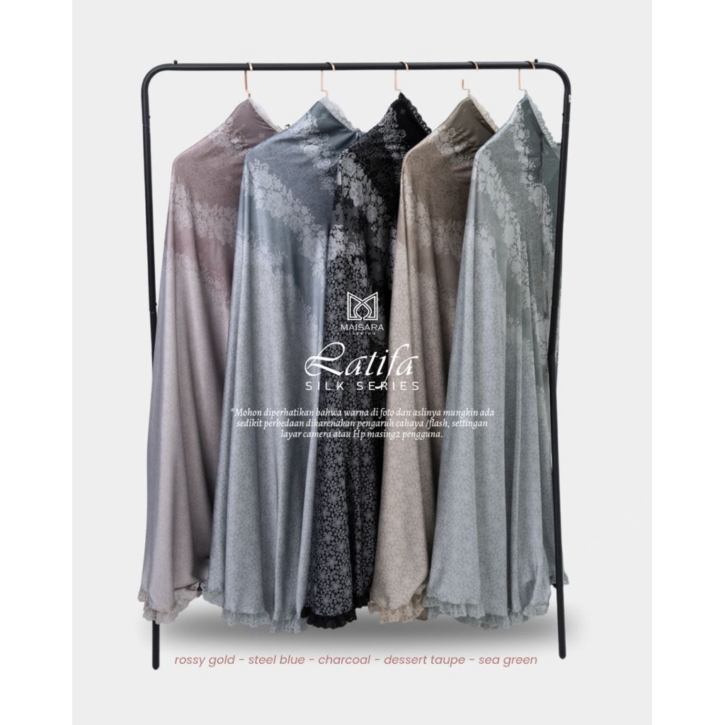 Mukena Silk Latifa Maisara Premium