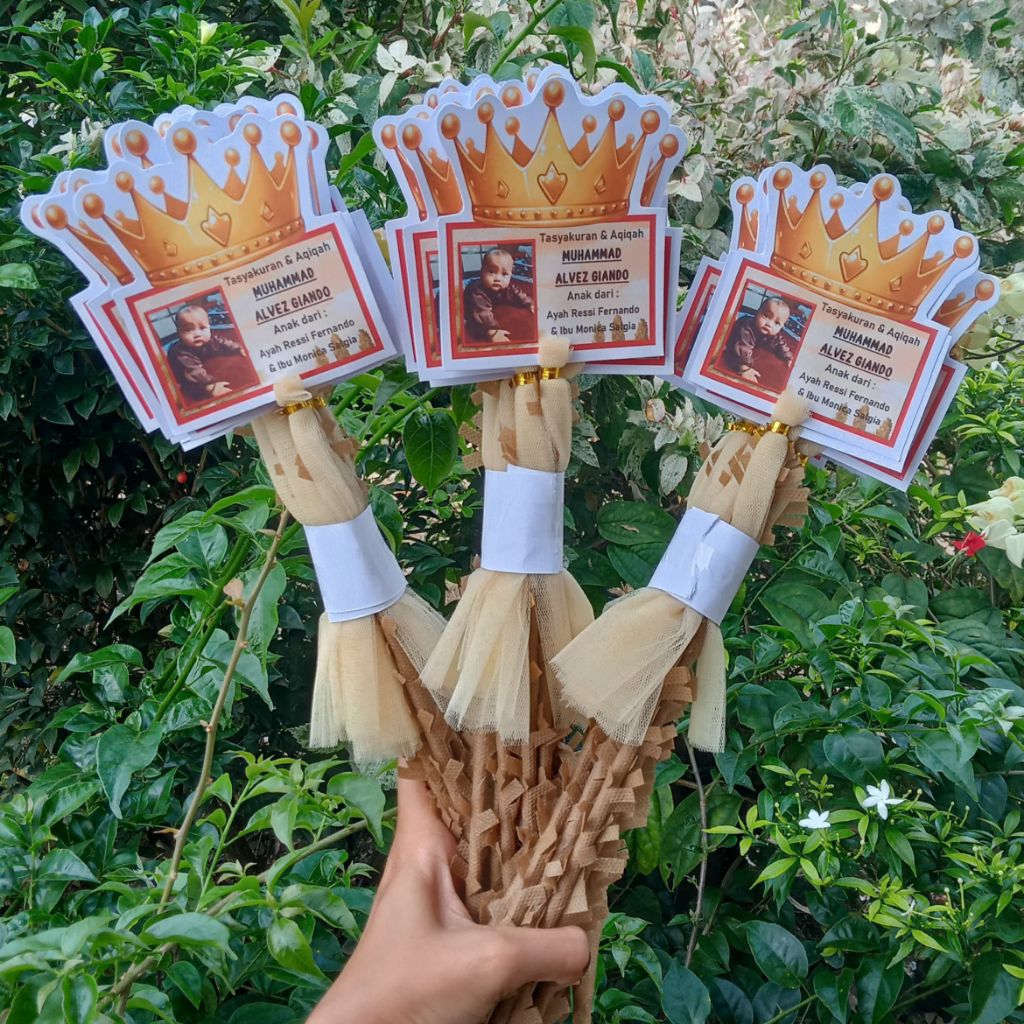 BENDERA TASYAKURAN AQIQAH KARAKTER