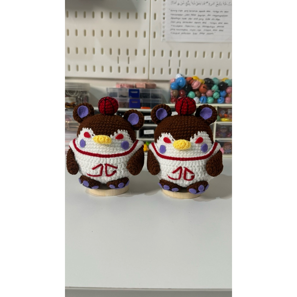 (viiacrochet) amigurumi GUINZLY MASKOT GMMTV