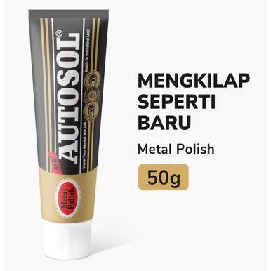 AUTOSOL Metal Polish 50g - Membersihkan Melindungi Logam Perak Kuningan Anti Karat