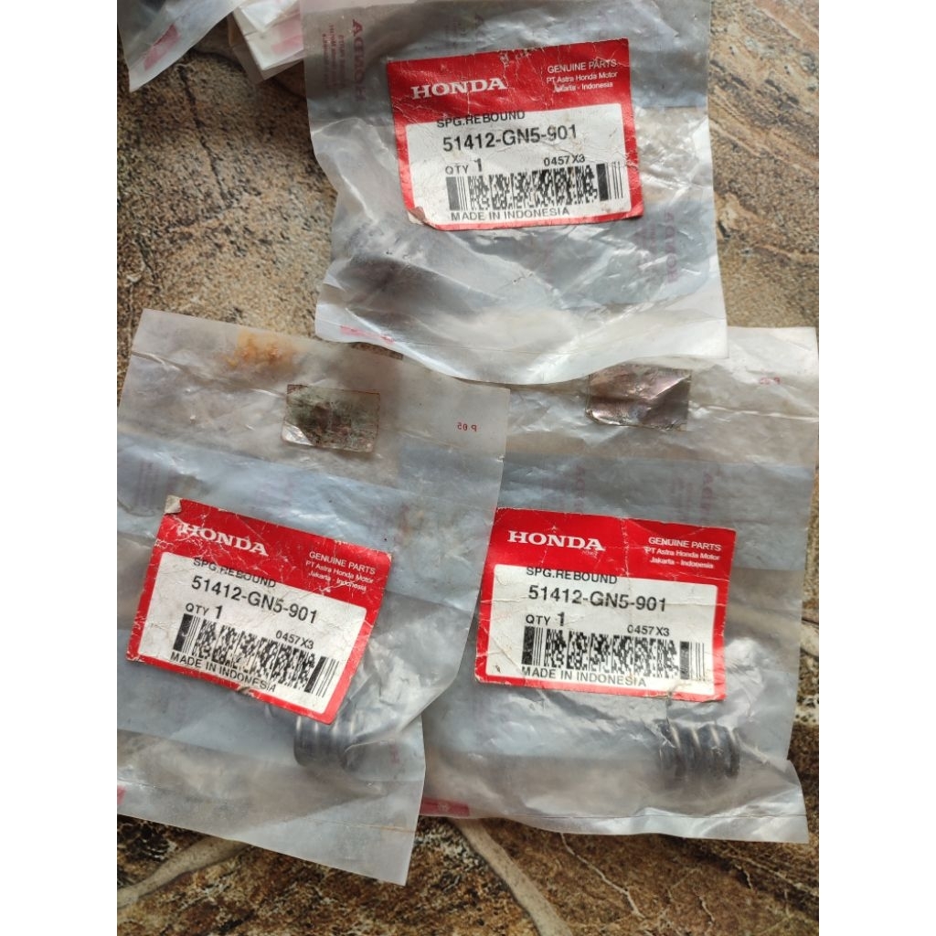 Per Suling Rebound Shock depan 51412-GN5-901 Original AHM