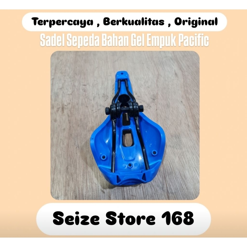 Sadel Sepeda Pacific Bahan Gel Empuk
