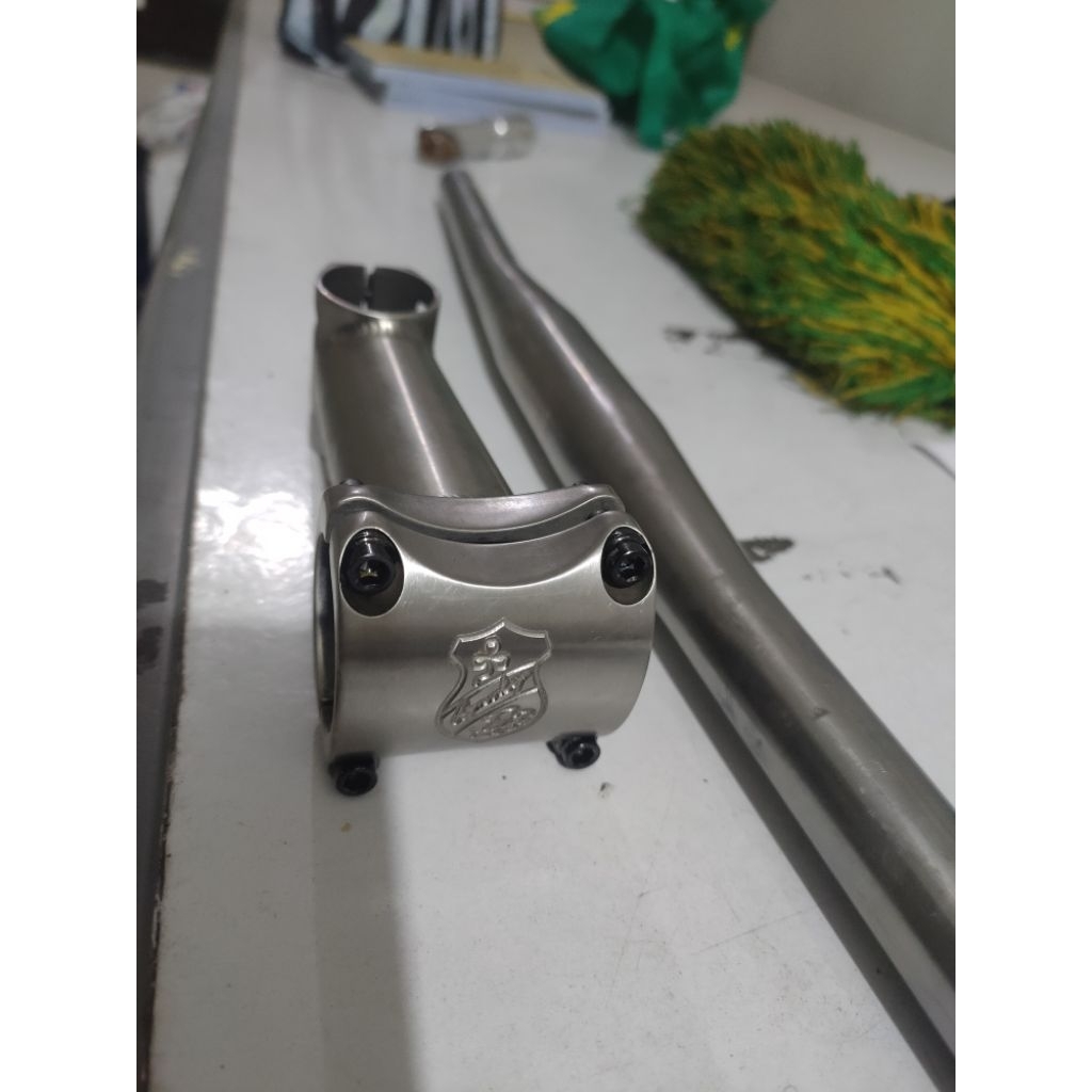 stem dan handlebar lynskey titanium