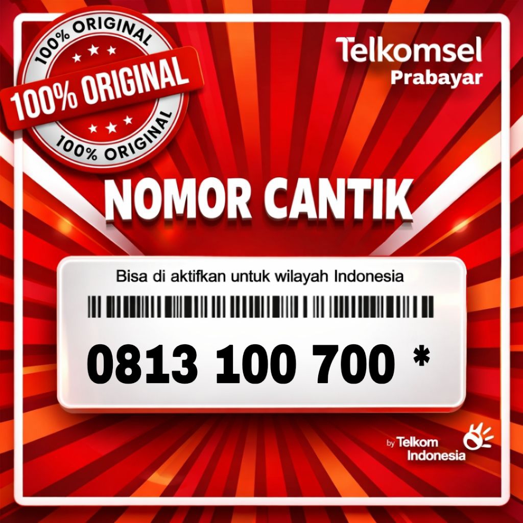 Nomor Cantik Simpati 5G Kartu Perdana 3GB