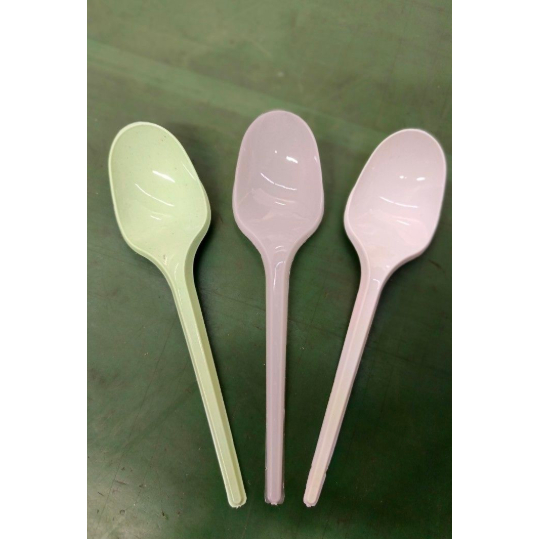 sendok plastik makanan siap saji sendok sekali pakai