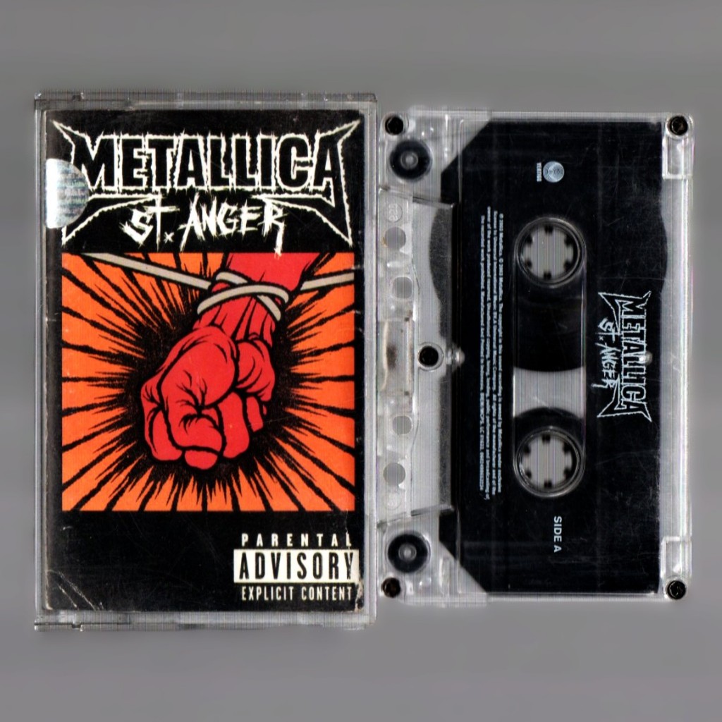 Kaset Pita Band Heavy Metal Barat - Metallica // St. Anger - Tape Tested