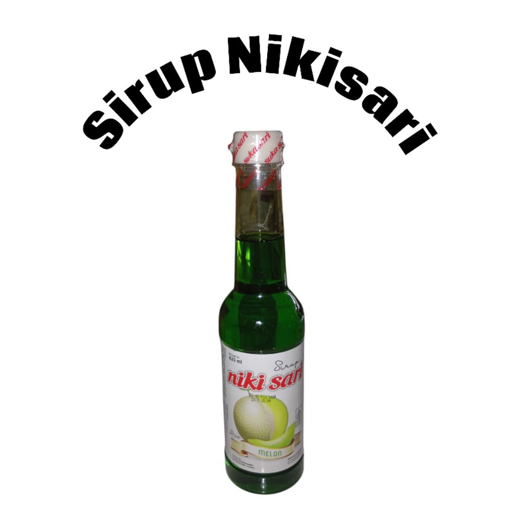 Sirup Niki Sari Rasa Melon & Frambozen