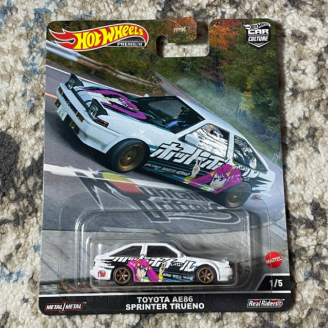 hotwheels toyota ae 86 trueno