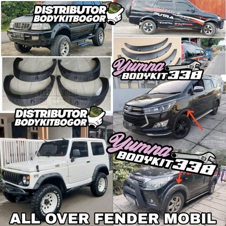 OVER FENDER MOBIL OVER FENDER KIJANG SUPER GRAND KAPSUL FENDER PAJERO FENDER INNOVA FENDER TERIOS